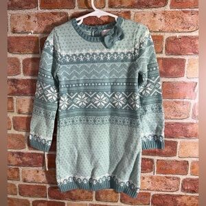 Adrienne Vittadini Bambini Sweater Dress Toddler Sz 5T
